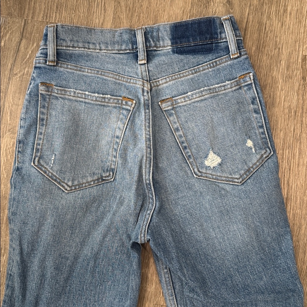 Abercrombie & Fitch Women's High Rise Jeans - Blue - Picture 5 of 5